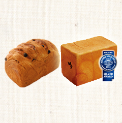銘水食パン「吟屋久島」＆カリフォルニア・レーズン食パン