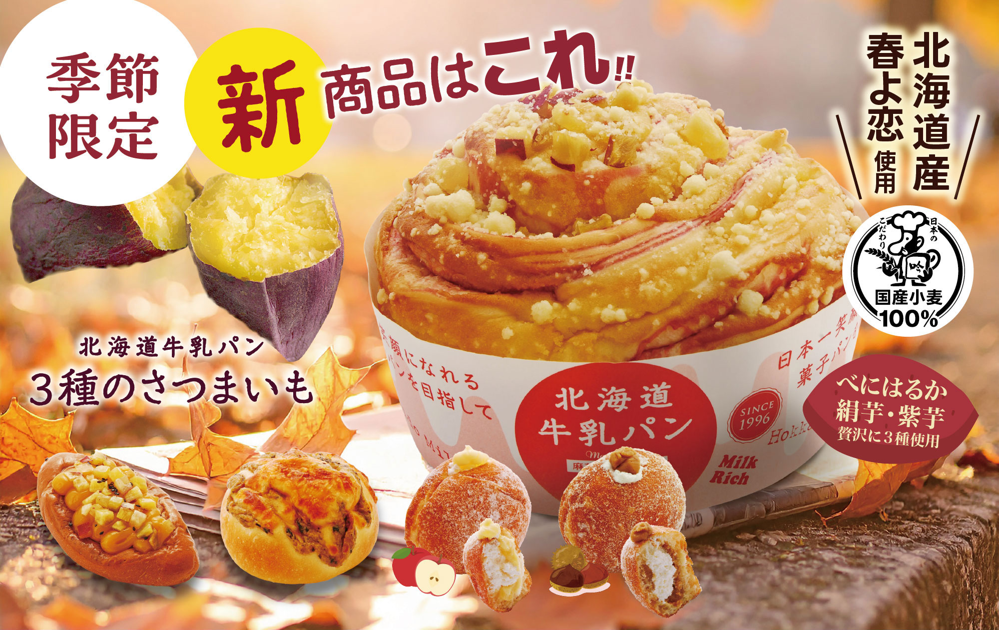 秋の美味しい味覚 お届けします（9月の新商品）